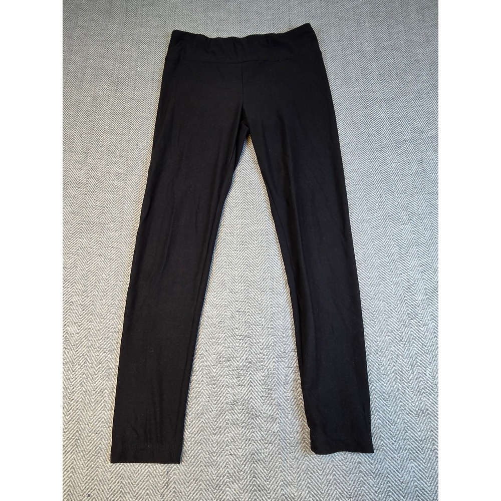 No Boundaries Black Stretch Leggings Womens Medium 7-9 Solid Full Length Pants